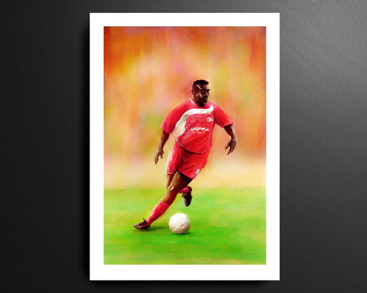Joseph N'Do Sligo Rovers League of Ireland Football Print