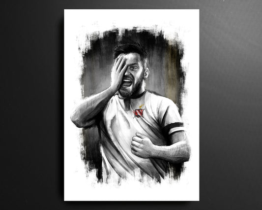 Pat Hoban Dundalk FC League of Ireland Football Print