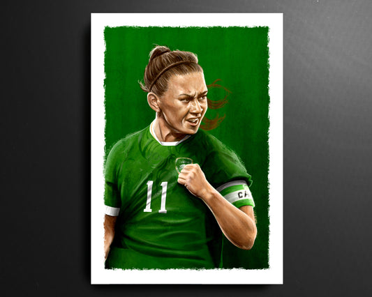 Katie McCabe Ireland Womens National Team Football Print