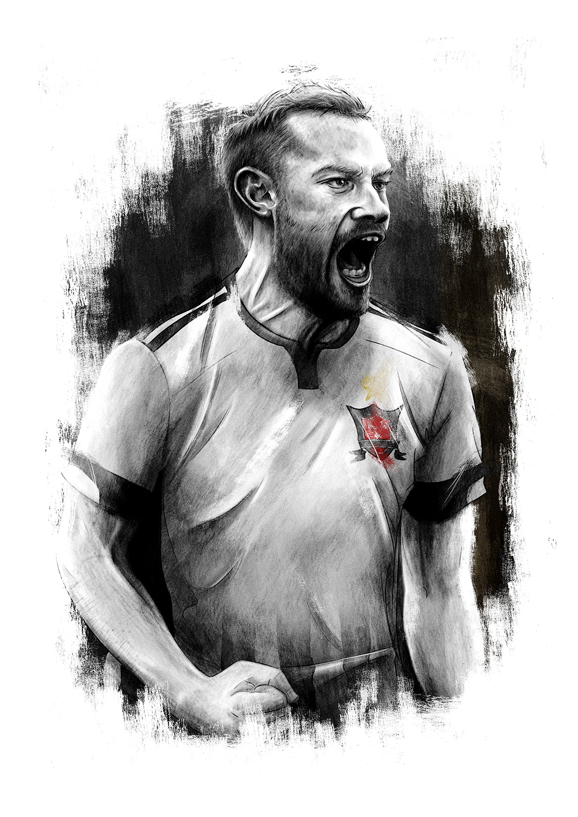 Chris Shields Dundalk FC League of Ireland Football Print