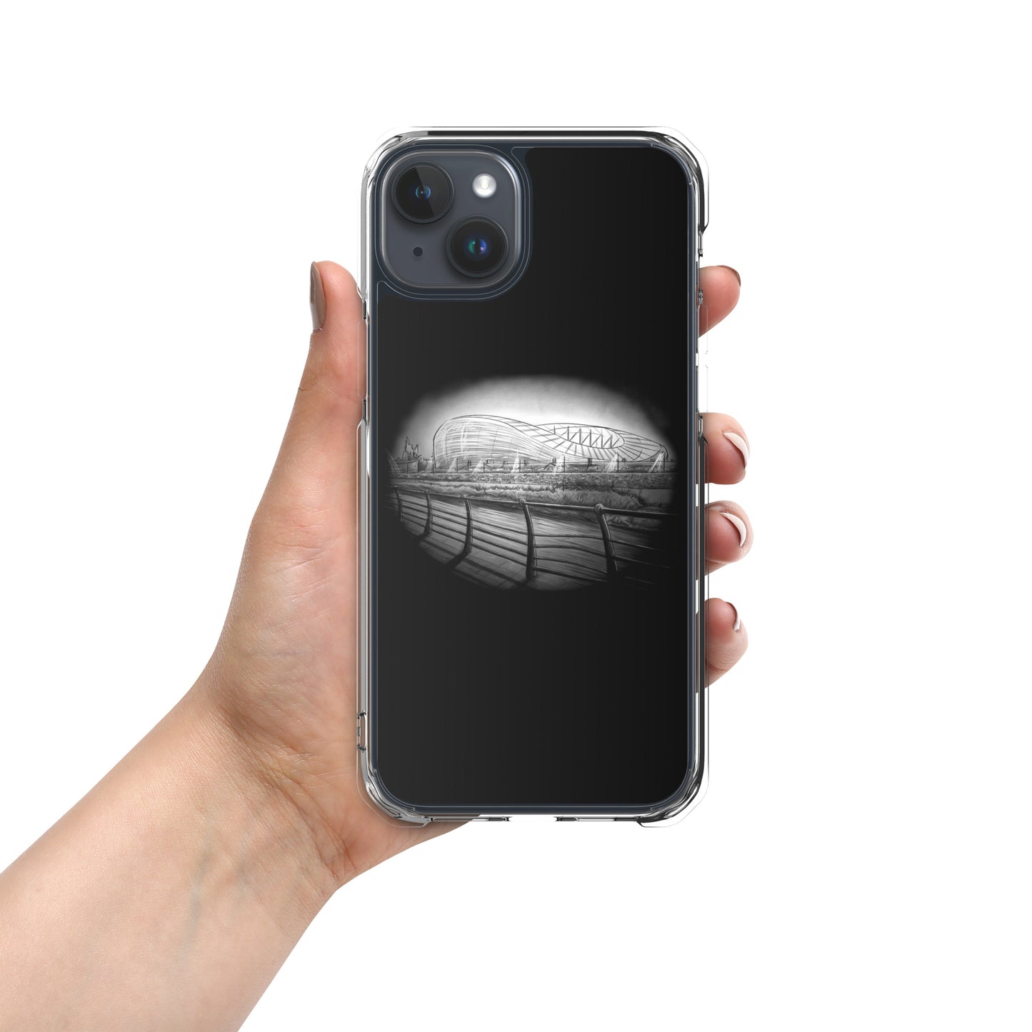 Aviva Stadium Lansdowne Road At Night Republic of Ireland iPhone Case
