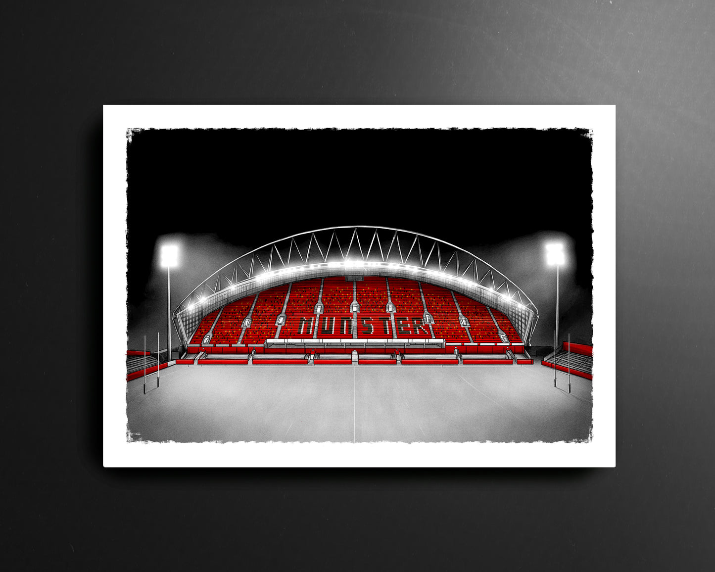 Thomond Park Munster Rugby Print