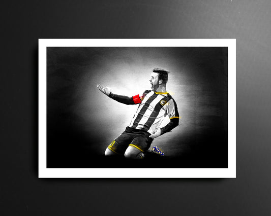 Antonio Di Natale Udinese Serie A Football Print