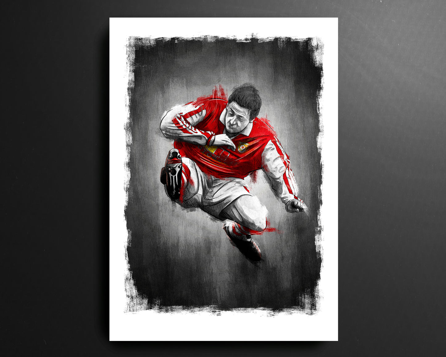 Eddie Gormley St Patrick's Athletic League of Ireland Football Print