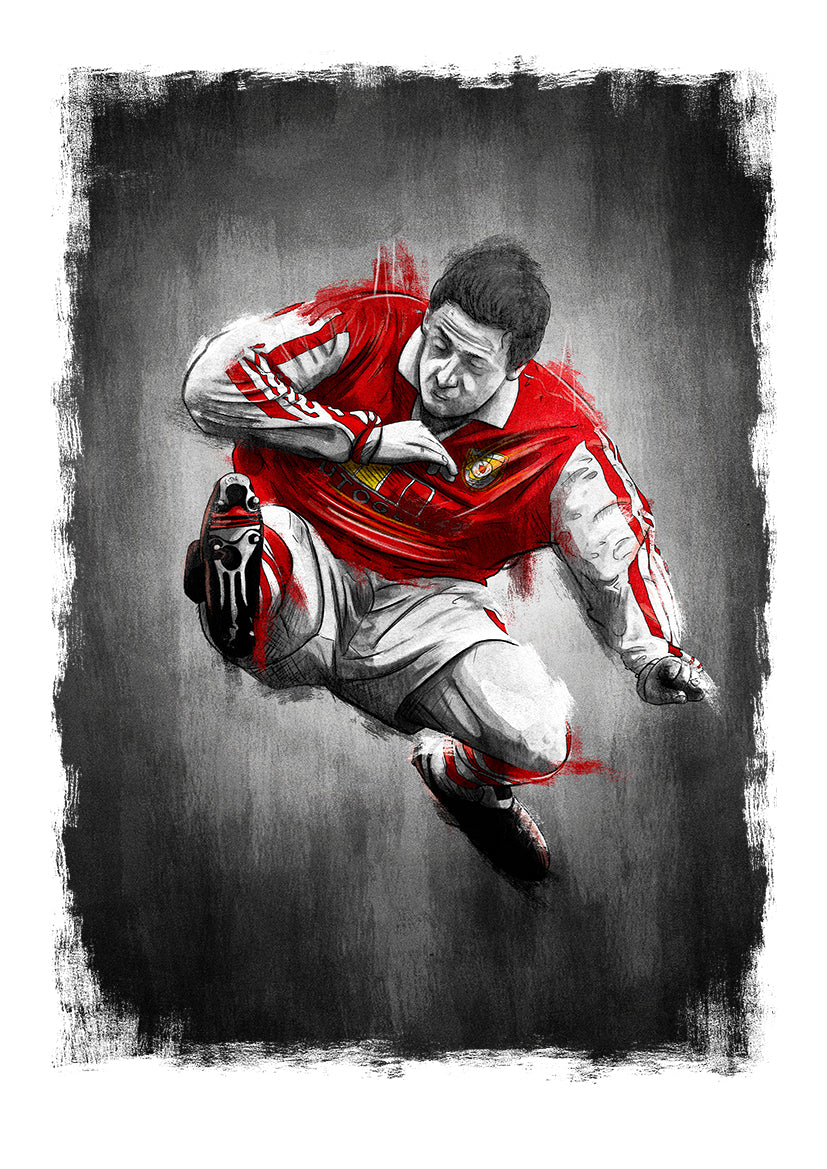Eddie Gormley St Patrick's Athletic League of Ireland Football Print