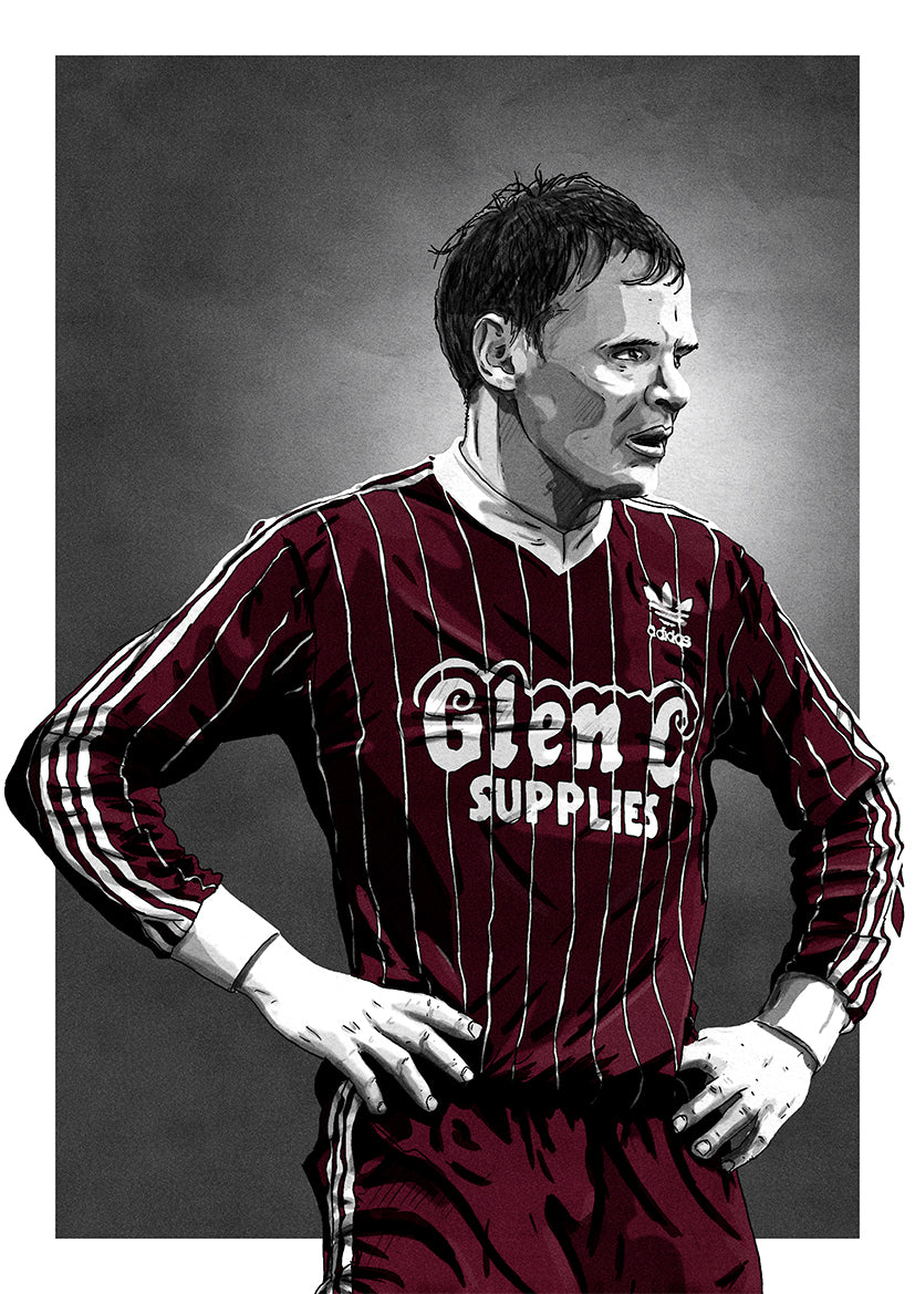 Eamonn Deacy Galway United League of Ireland Football Print