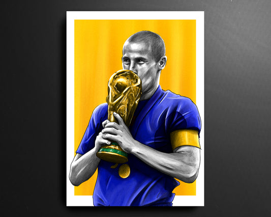 Fabio Cannavaro Italy 2006 World Cup Football Print