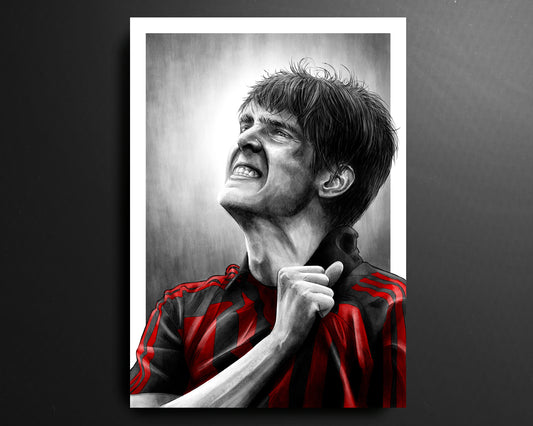 Kaka AC Milan Serie A Football Print