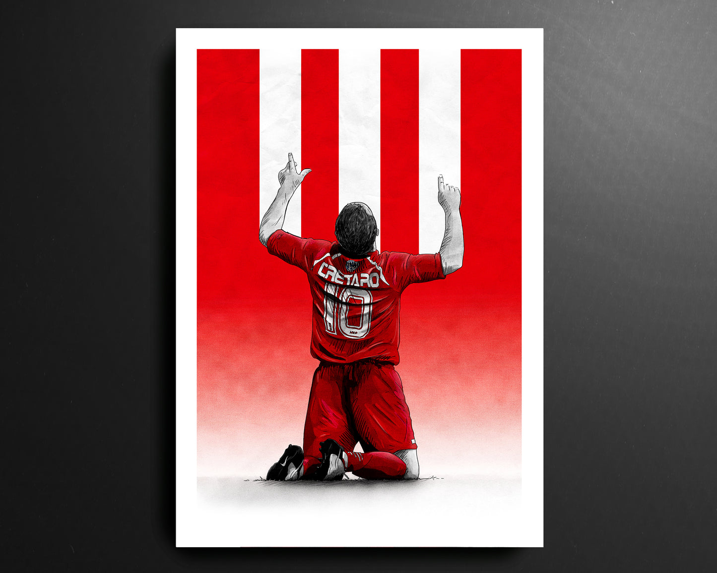 Raffaele Cretaro Sligo Rovers League of Ireland Football Print