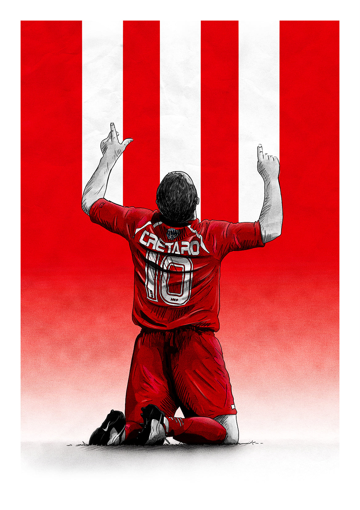 Raffaele Cretaro Sligo Rovers League of Ireland Football Print