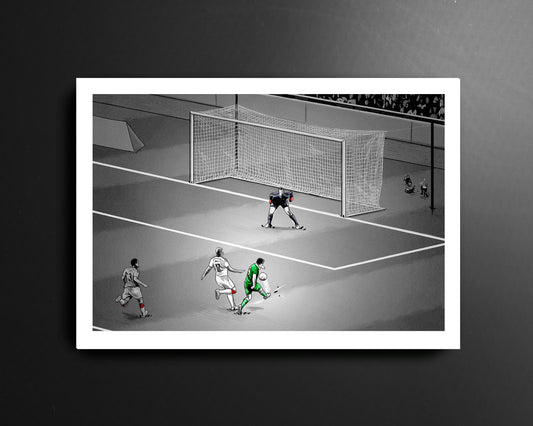 Shane Long Ireland v Germany Football Print