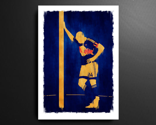 Thierry Henry New York Red Bulls MLS Football Print