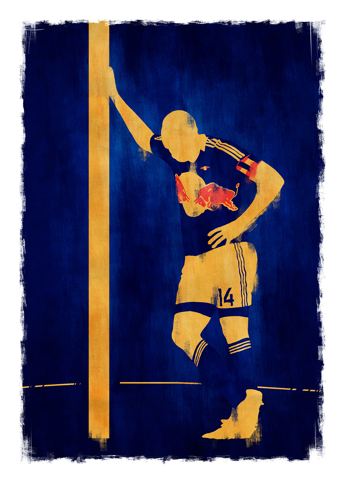 Thierry Henry New York Red Bulls MLS Football Print
