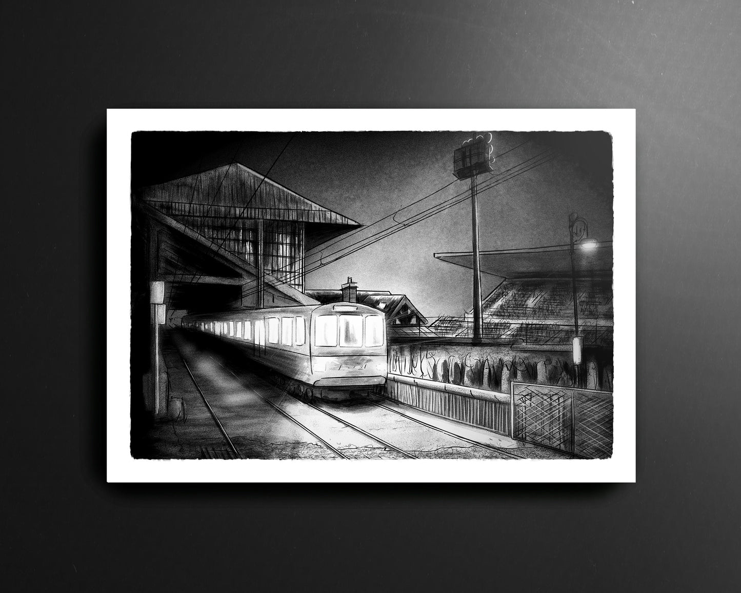 Lansdowne Road Match Night Republic of Ireland Football Print