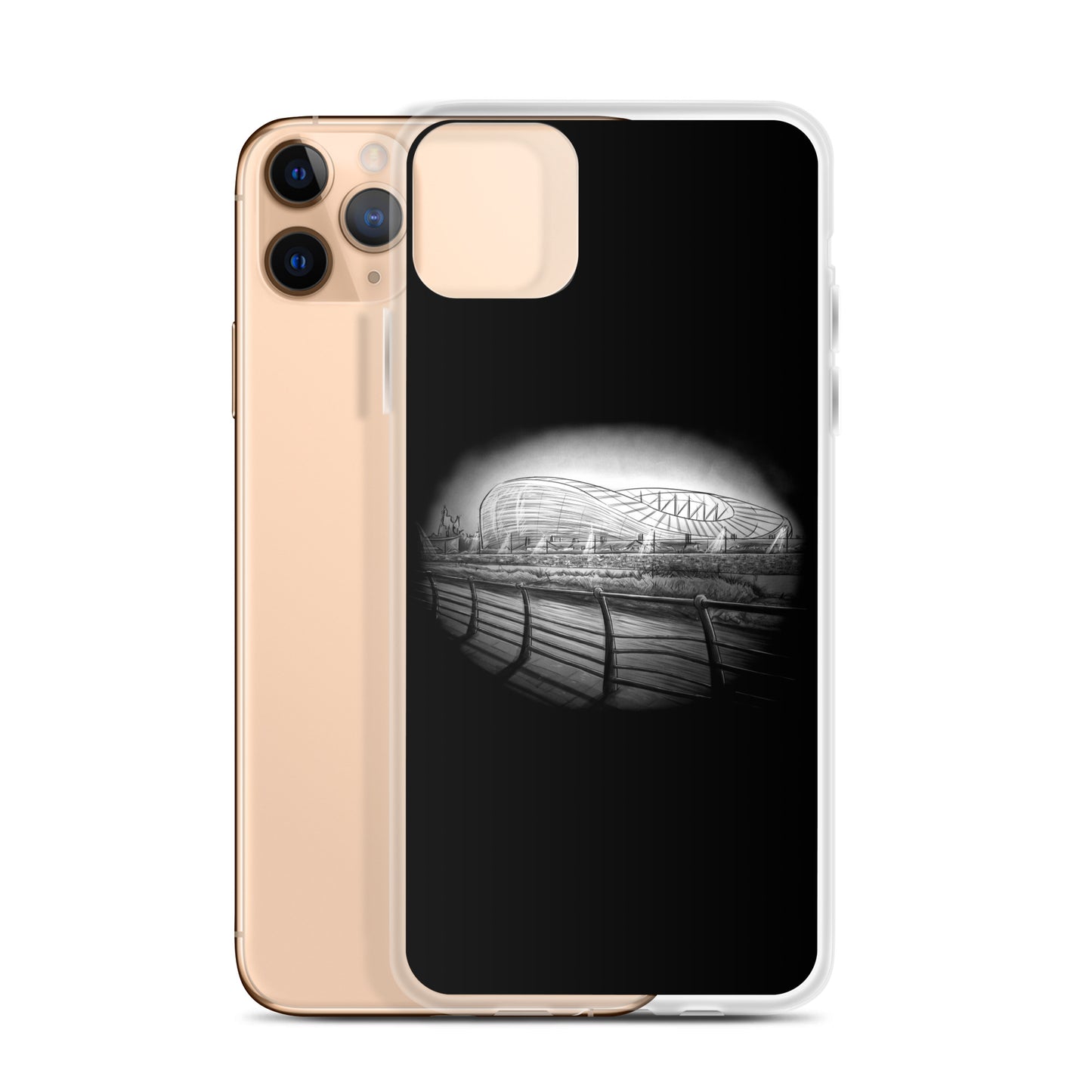 Aviva Stadium Lansdowne Road At Night Republic of Ireland iPhone Case