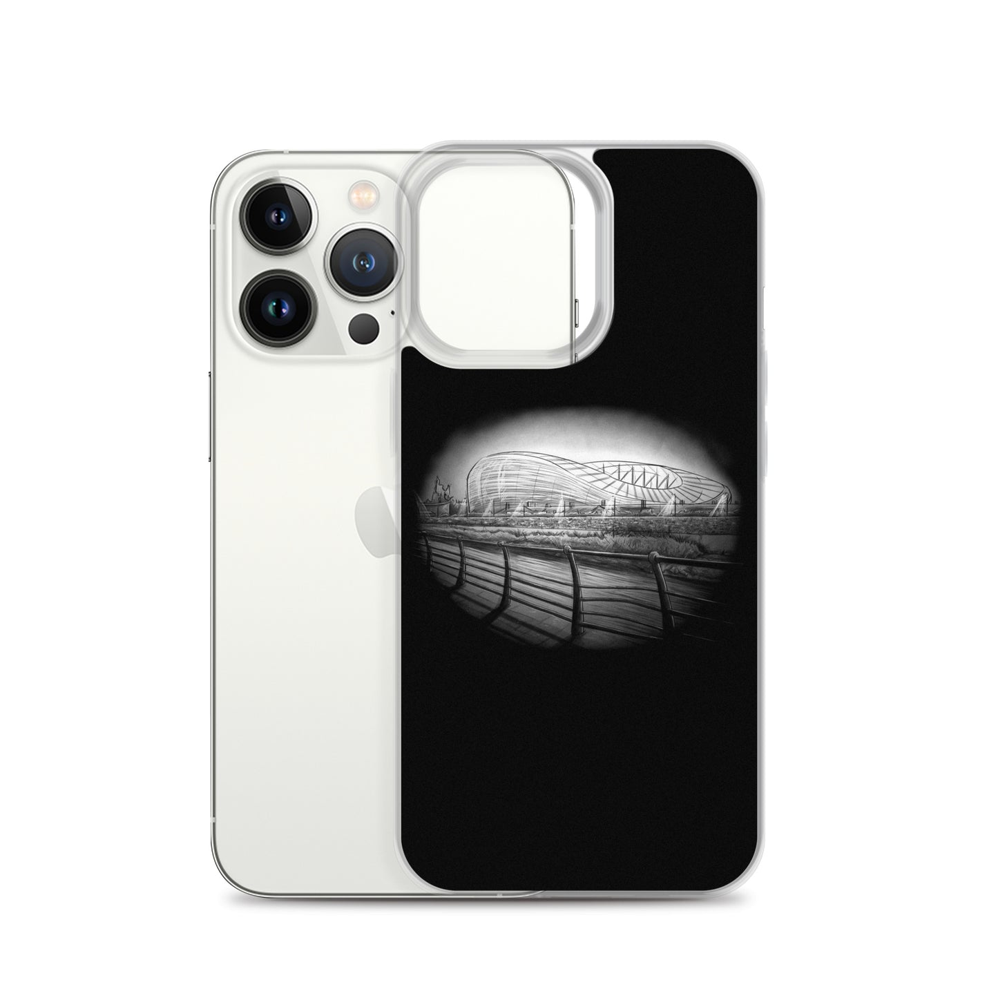 Aviva Stadium Lansdowne Road At Night Republic of Ireland iPhone Case
