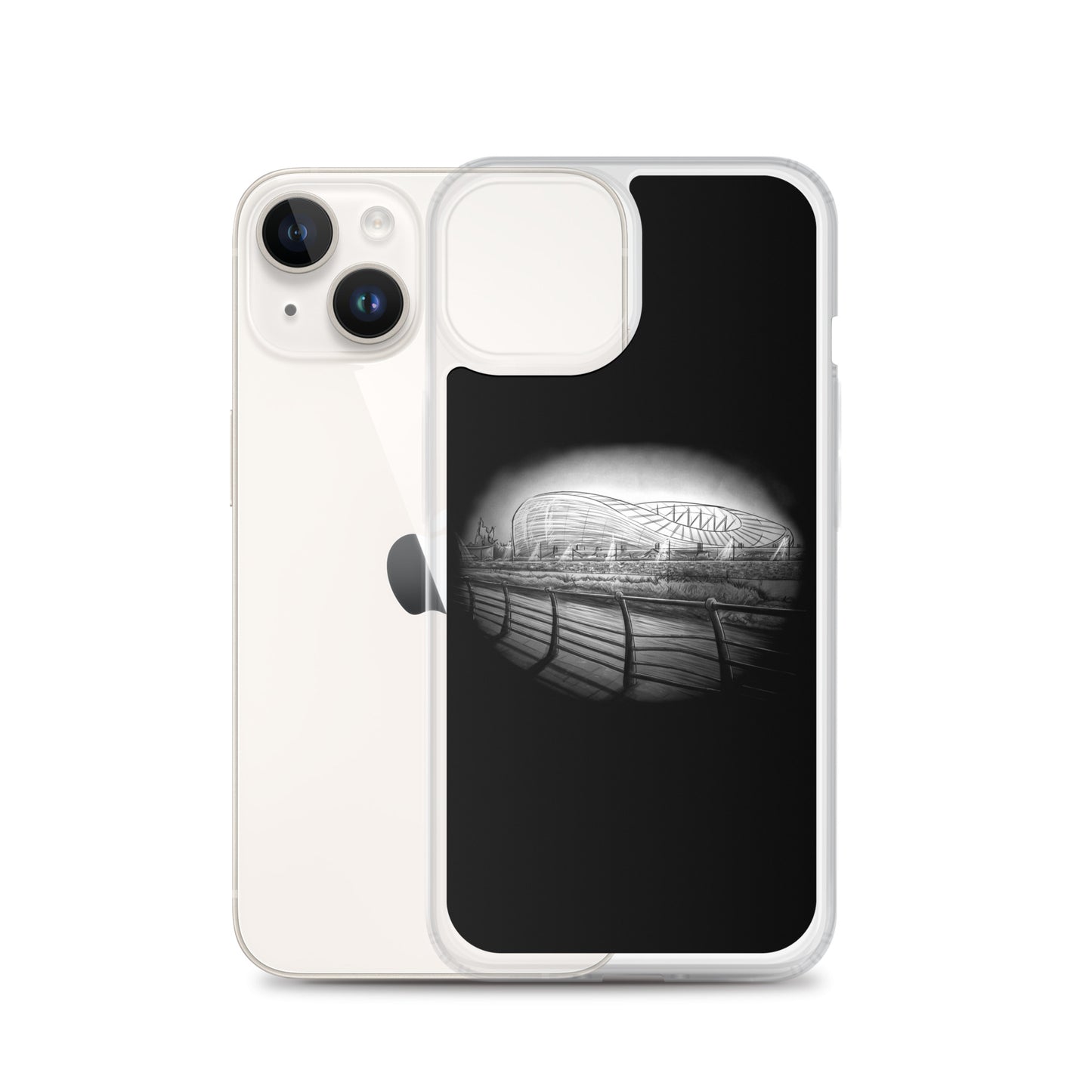Aviva Stadium Lansdowne Road At Night Republic of Ireland iPhone Case