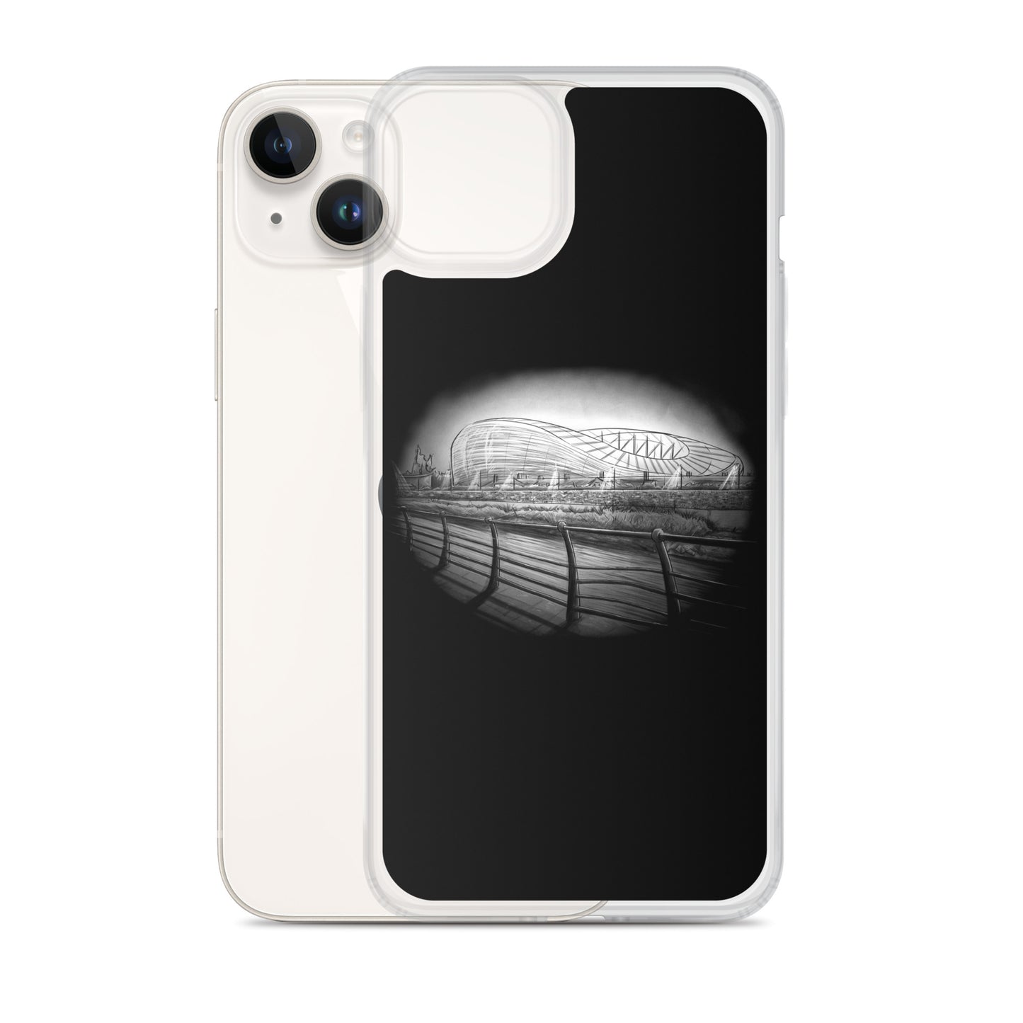 Aviva Stadium Lansdowne Road At Night Republic of Ireland iPhone Case