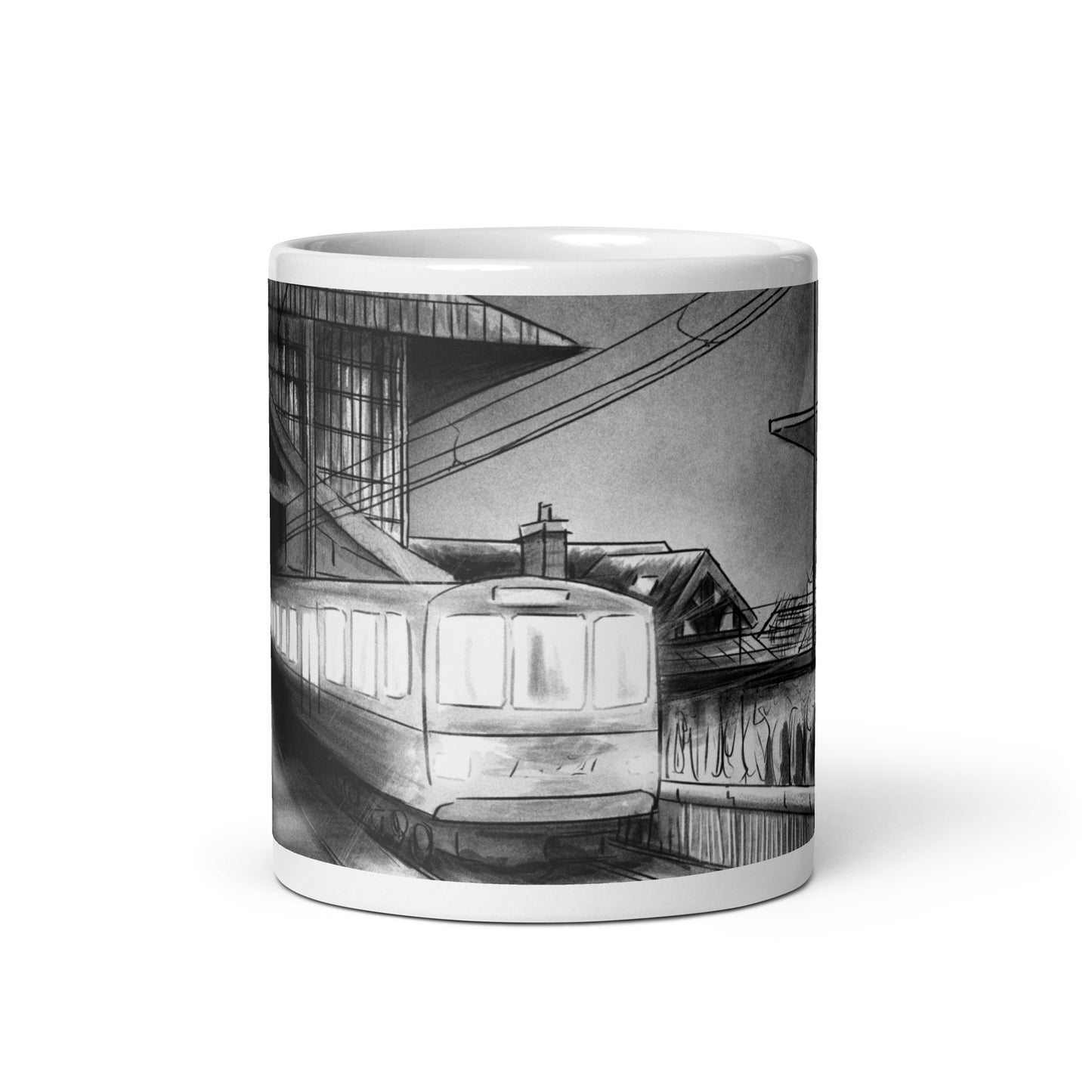 Lansdowne Road Match Night Republic of Ireland glossy mug