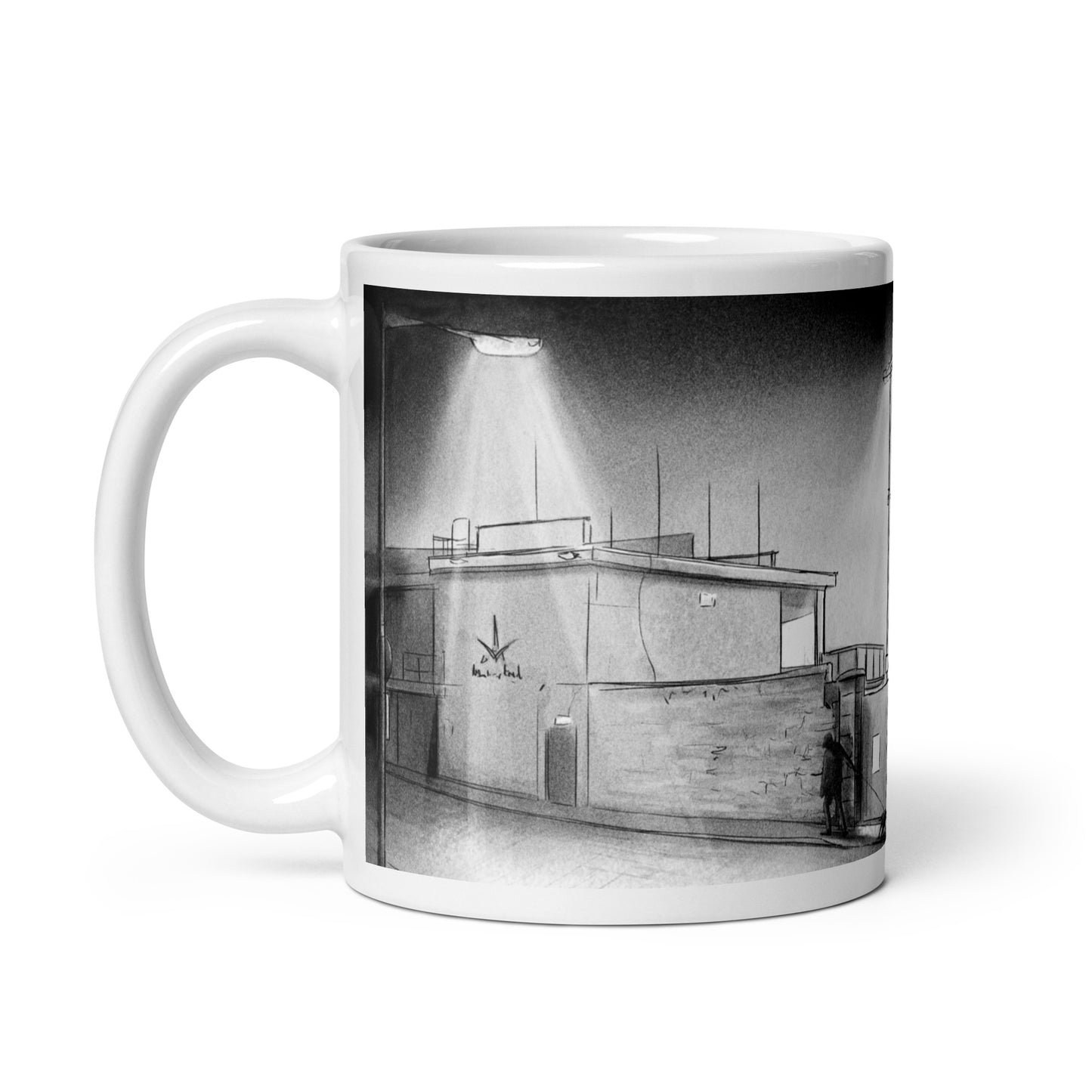 Markets Field Match Night Limerick Treaty United glossy mug