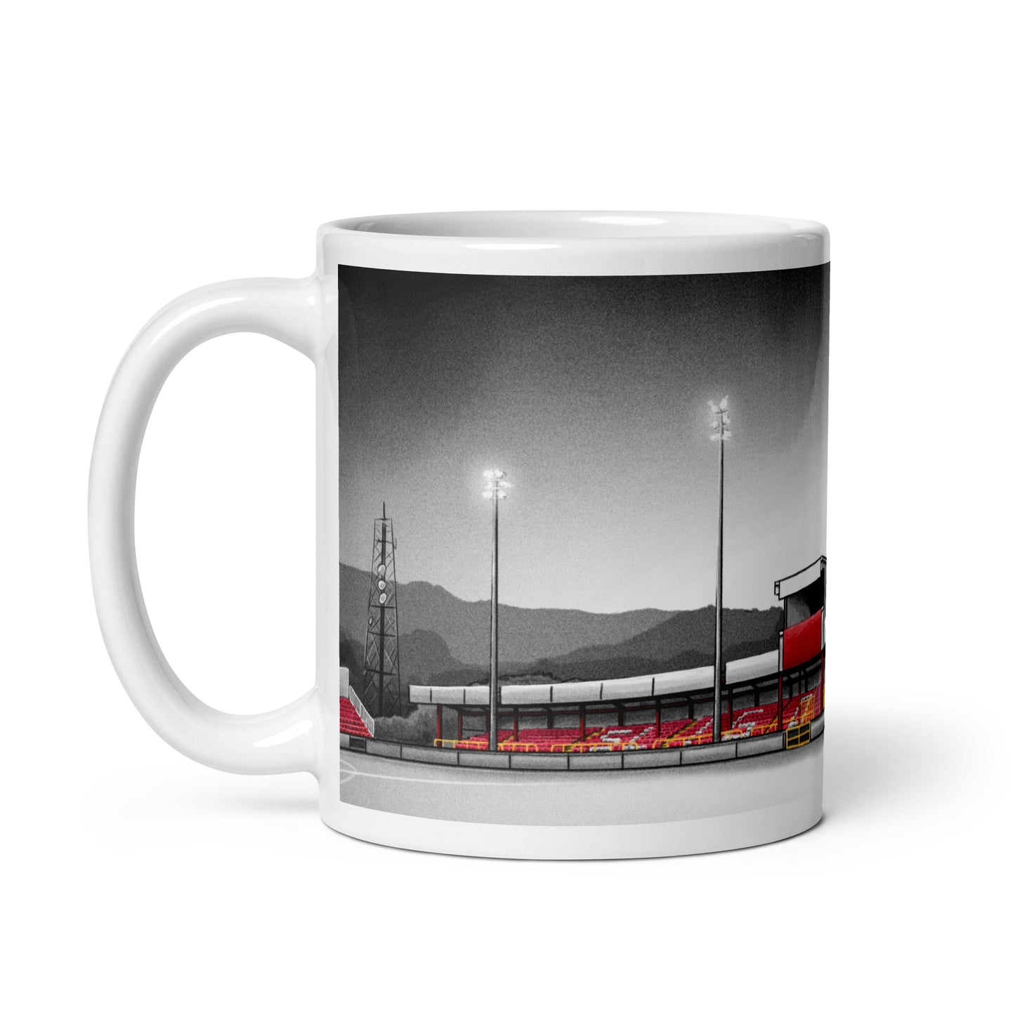 The Showgrounds Sligo Rovers glossy mug