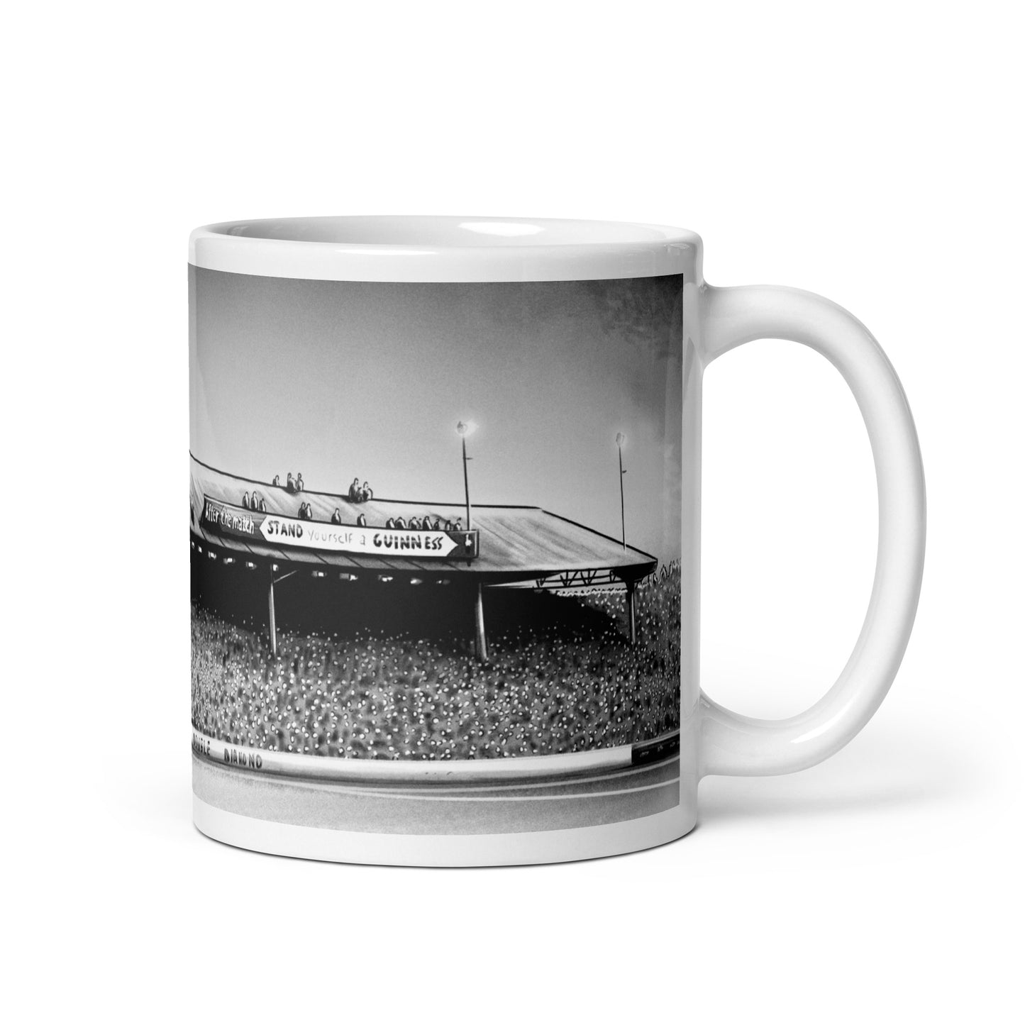Glenmalure Park Milltown Shamrock Rovers glossy mug