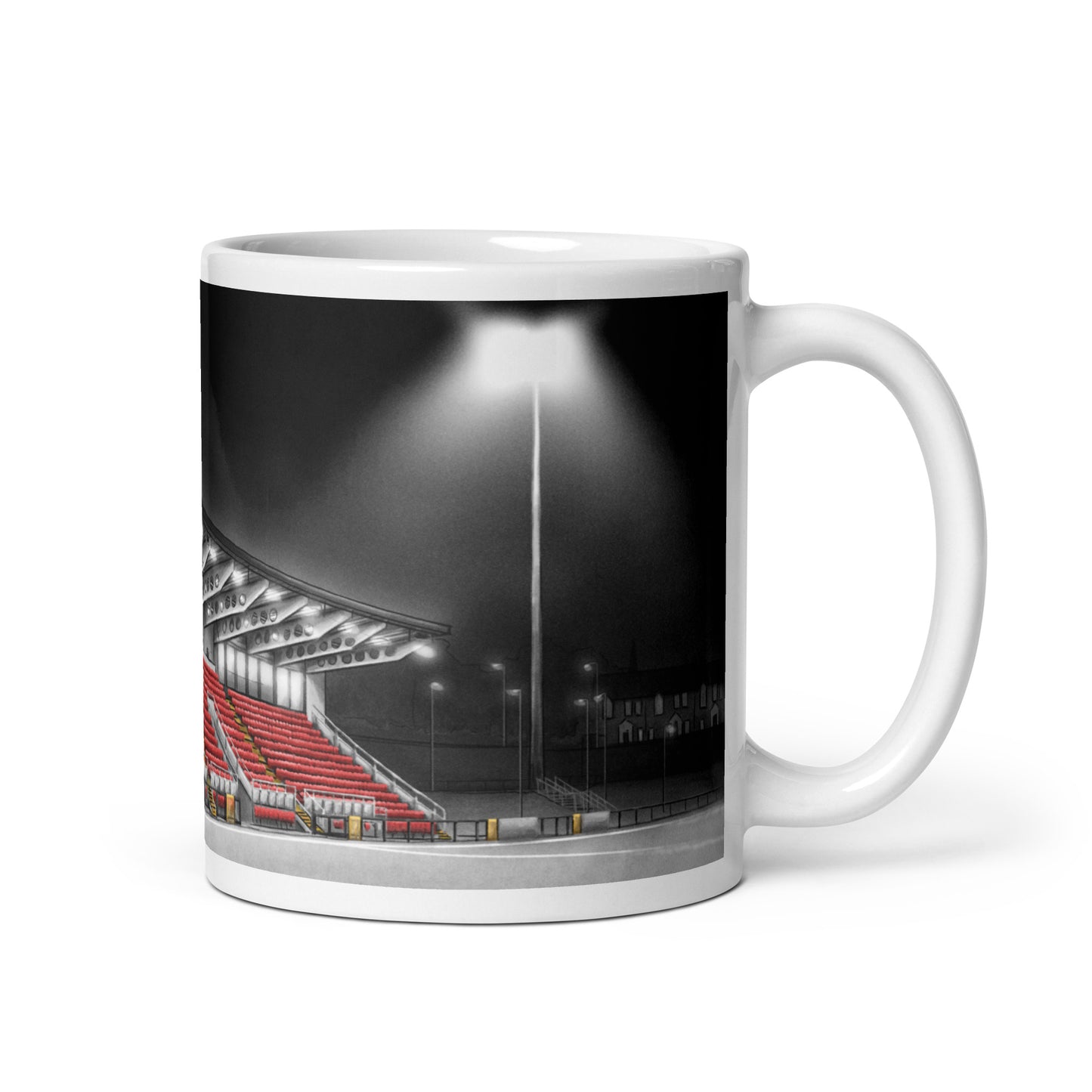 Ryan McBride Brandywell Stadium Derry City glossy mug