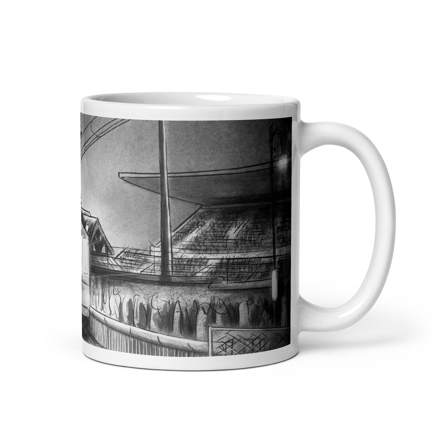 Lansdowne Road Match Night Republic of Ireland glossy mug