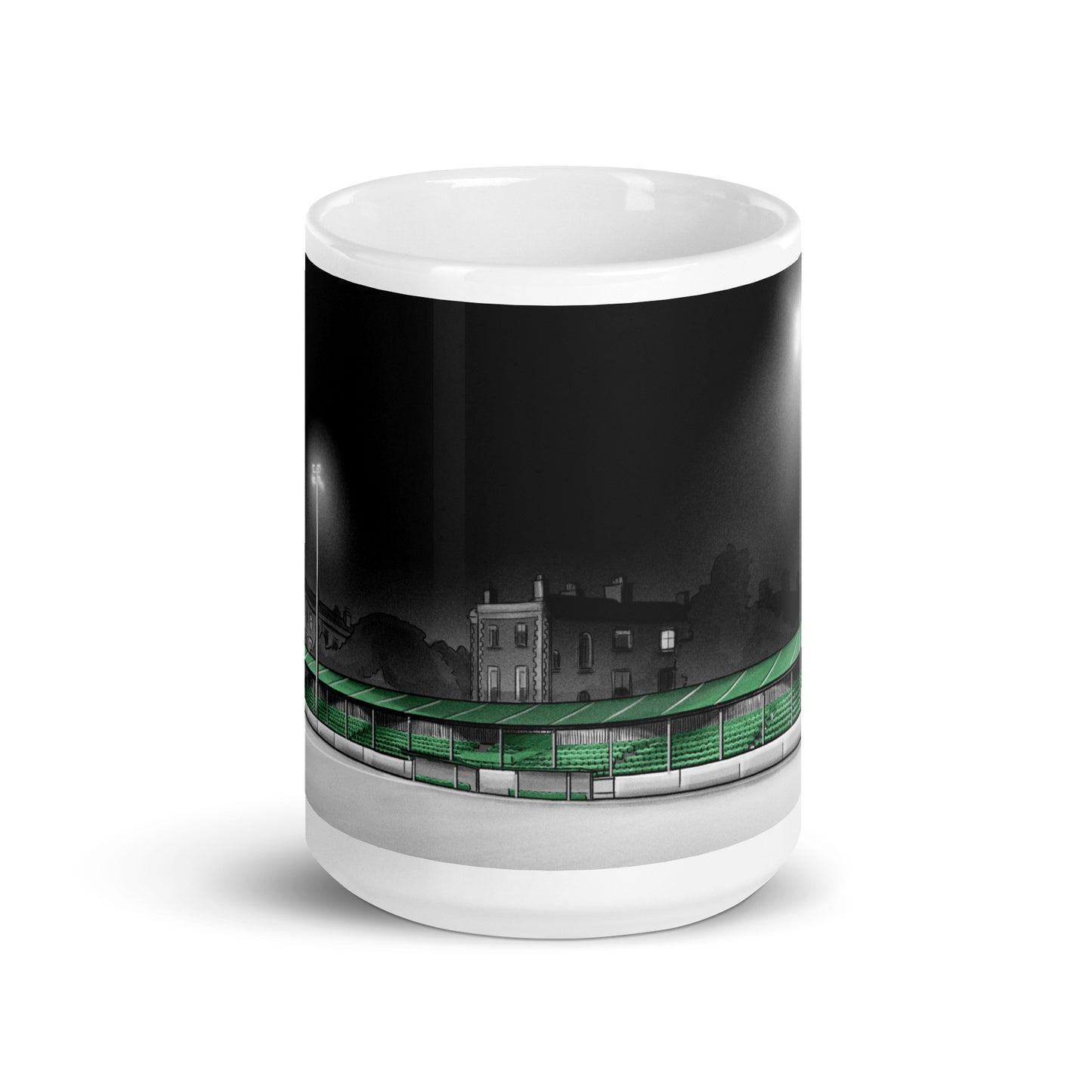 The Carlisle Grounds glossy mug