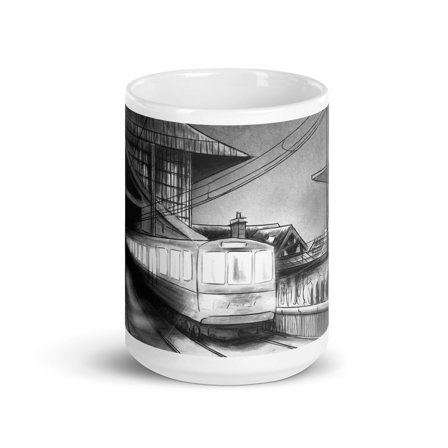 Lansdowne Road Match Night Republic of Ireland glossy mug