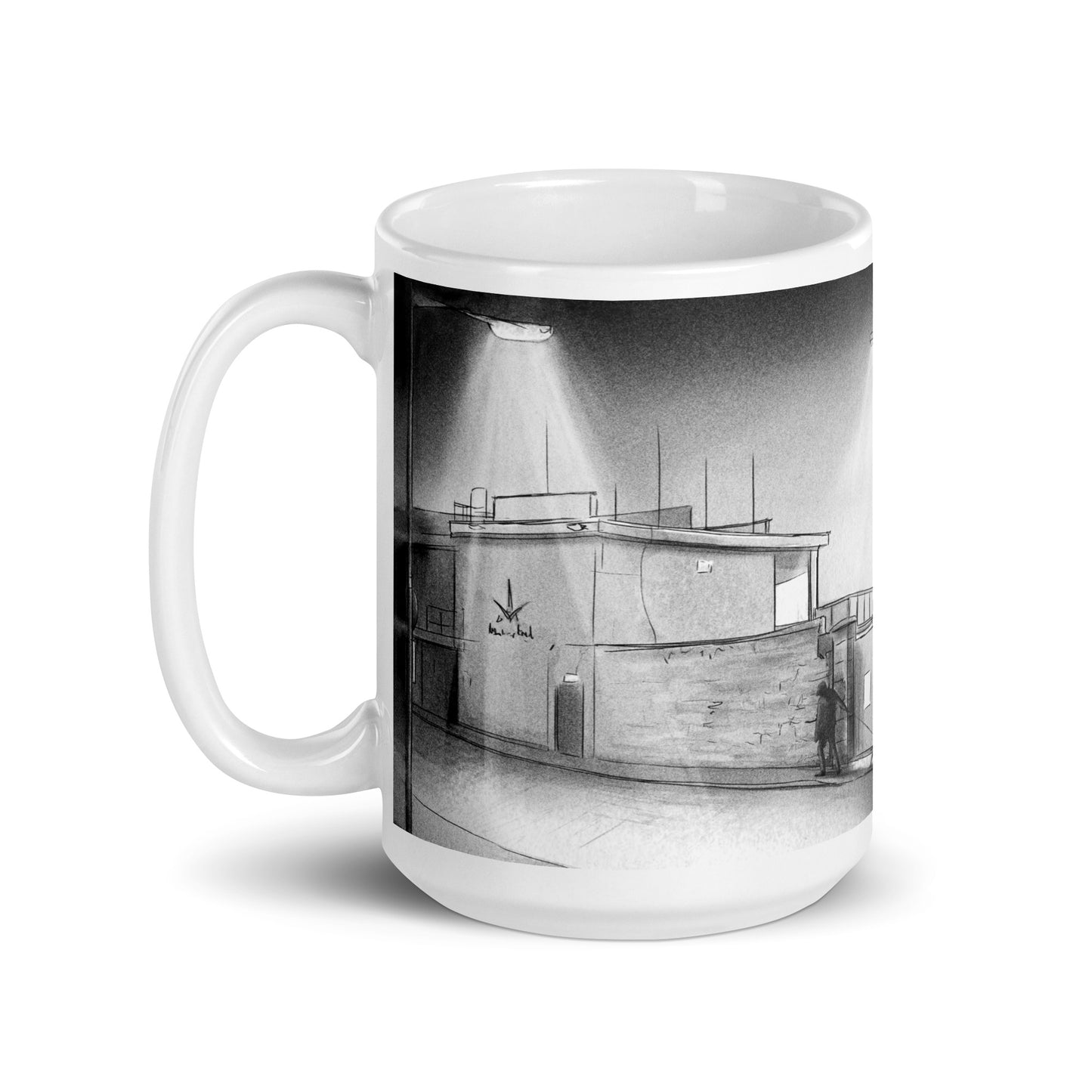 Markets Field Match Night Limerick Treaty United glossy mug