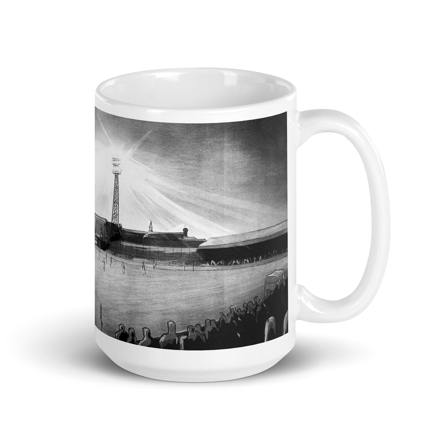 Dalymount Park Bohemian FC Match Night glossy mug
