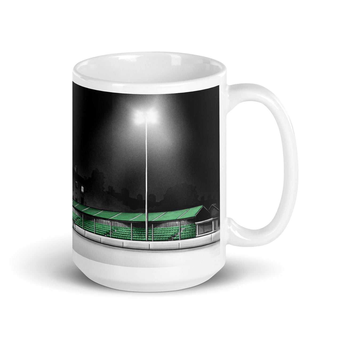 The Carlisle Grounds glossy mug