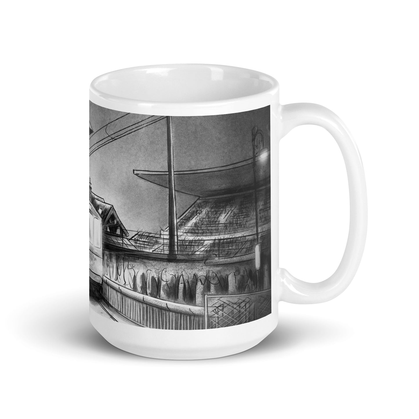Lansdowne Road Match Night Republic of Ireland glossy mug