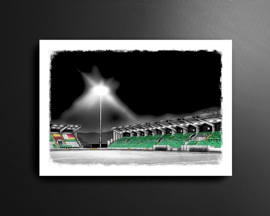 Tallaght Stadium Shamrock Rovers League of Ireland Football Print