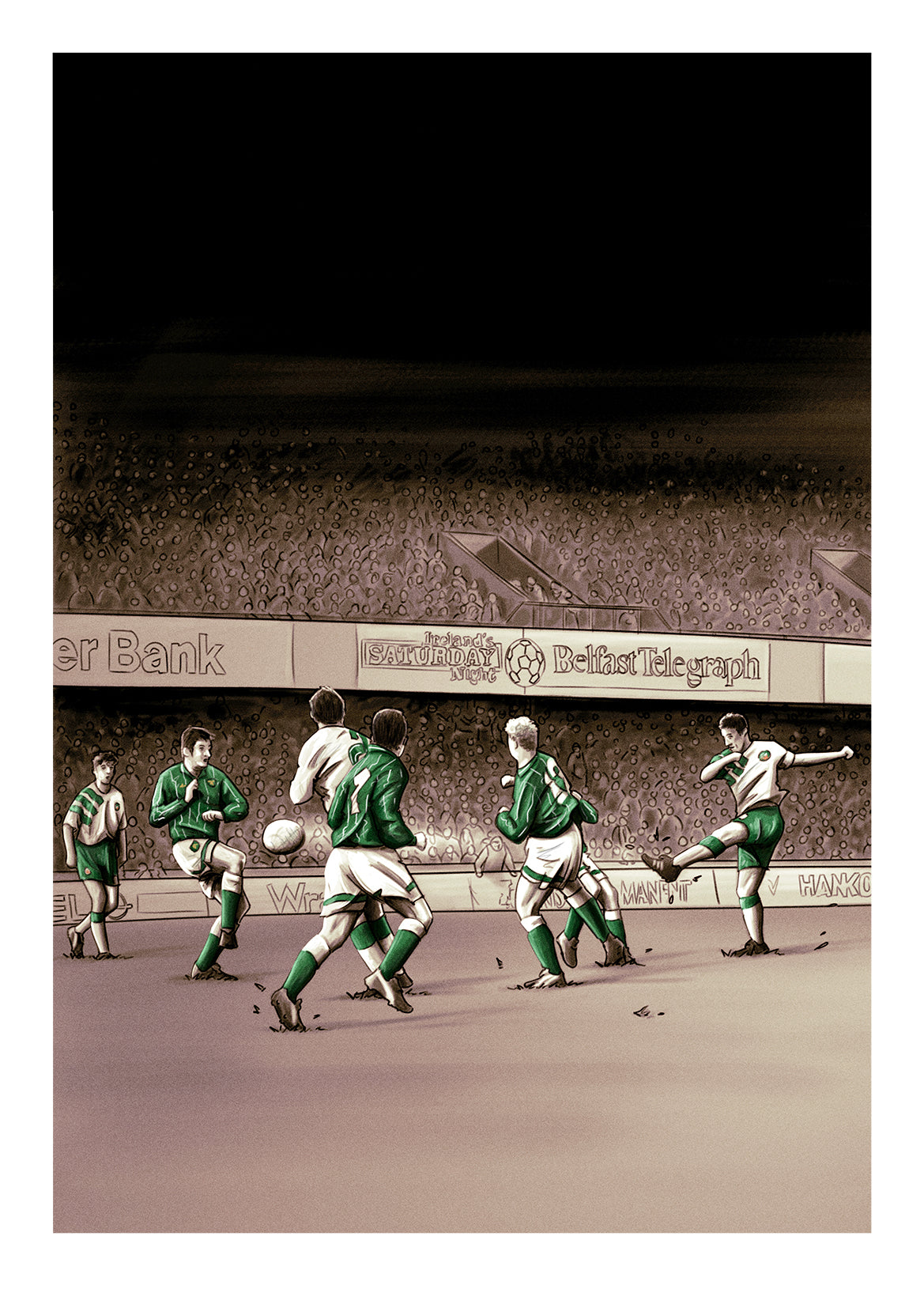 Republic of Ireland v N. Ireland Alan McLoughlin