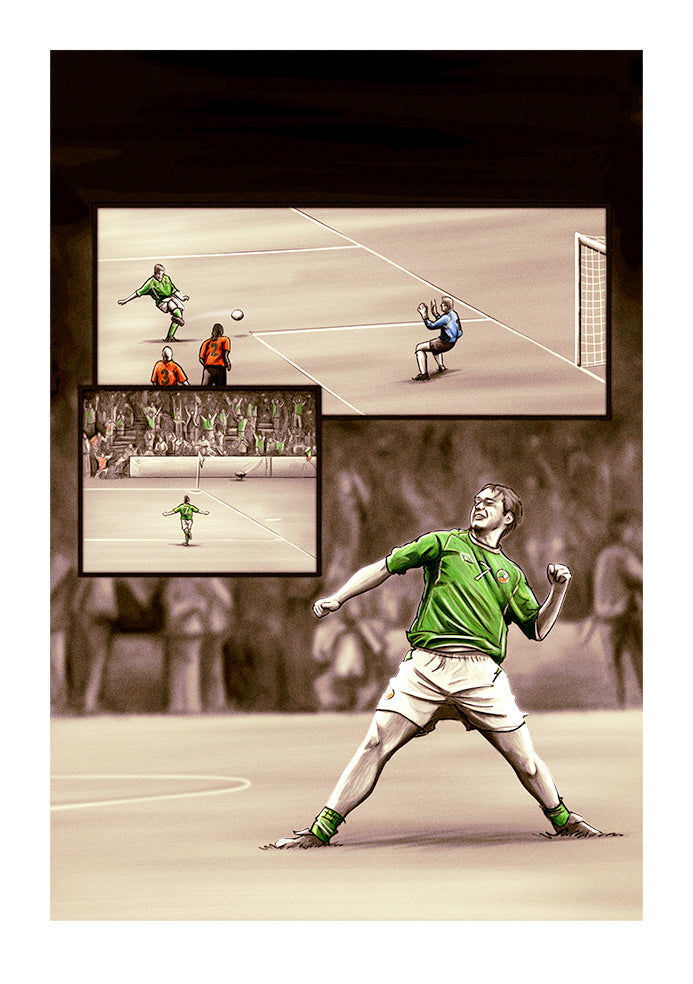 Republic of Ireland v The Netherlands 2001 Lansdowne Road Jason McAteer