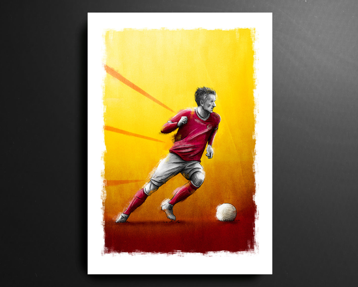 St. Christopher Forrester St Patrick's Athletic League of Ireland Football Print