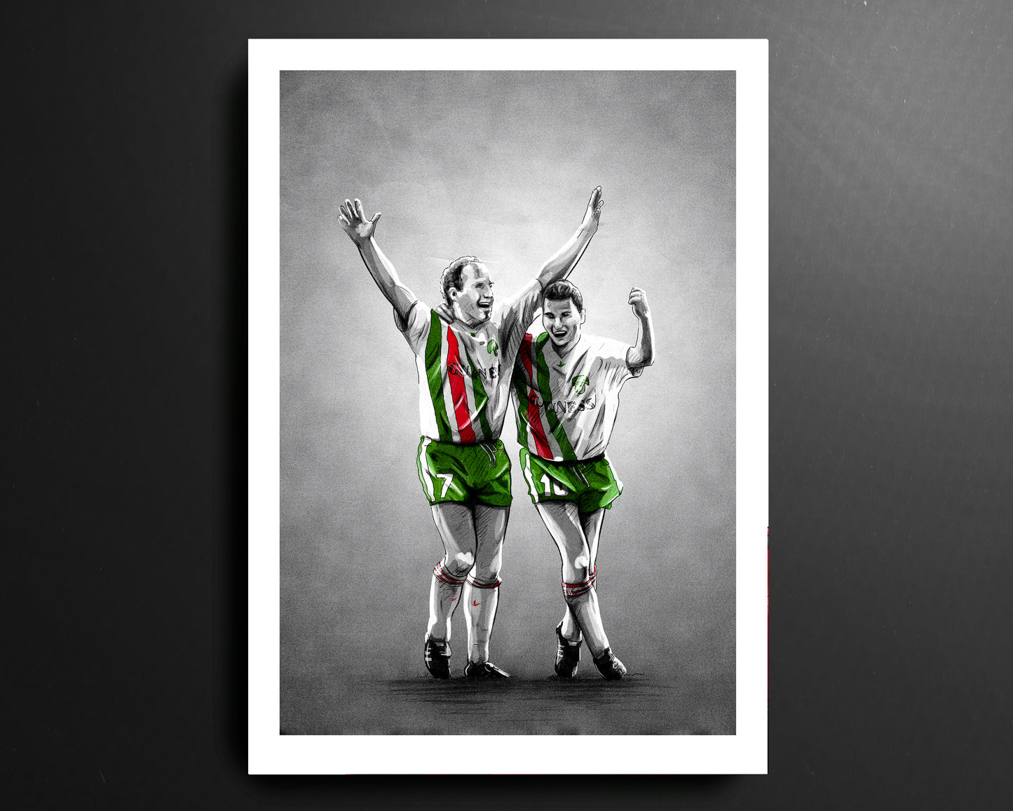 Cork City 1-0 Bayern Munich League of Ireland Football Print