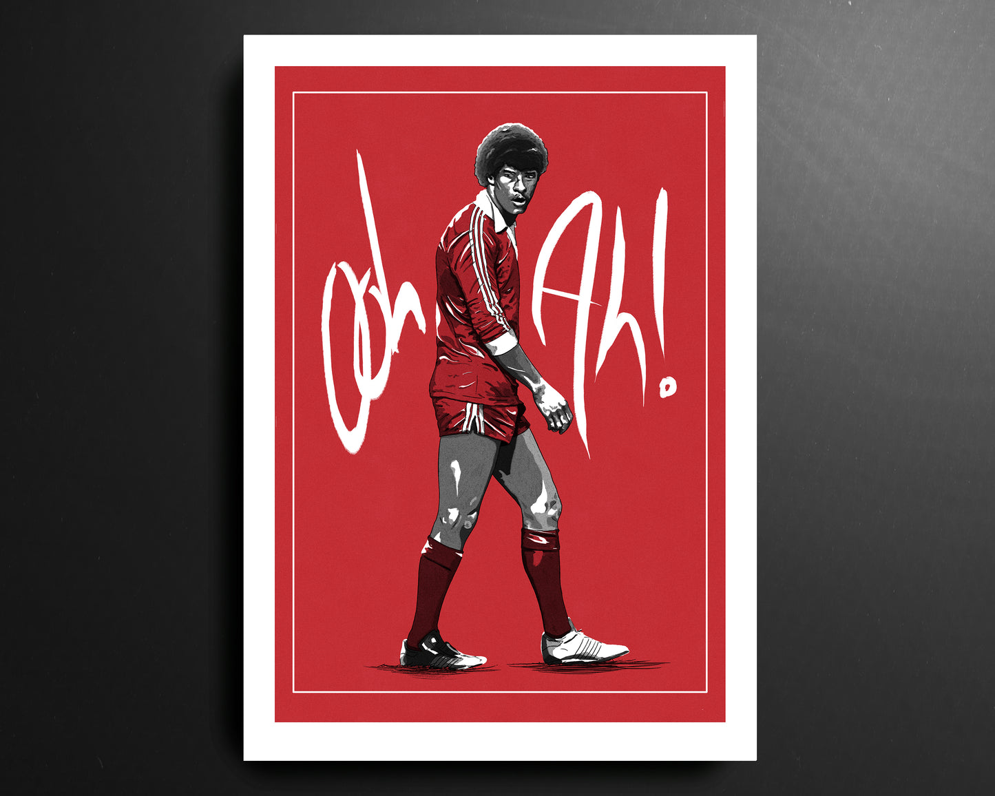 Paul McGrath St. Patrick's Athletic League of Ireland Football Print