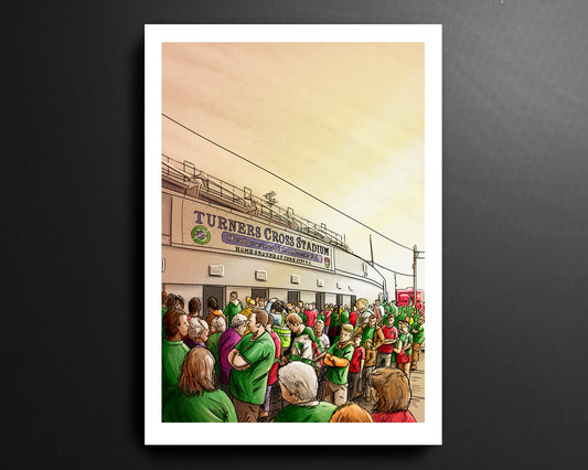 Turners Cross - Cork City FC Special Edition League of Ireland Football Print