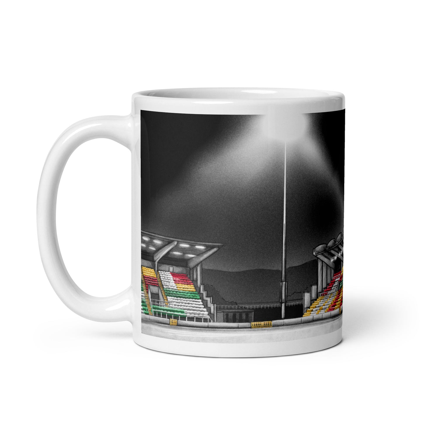 Tallaght Stadium Shamrock Rovers glossy mug