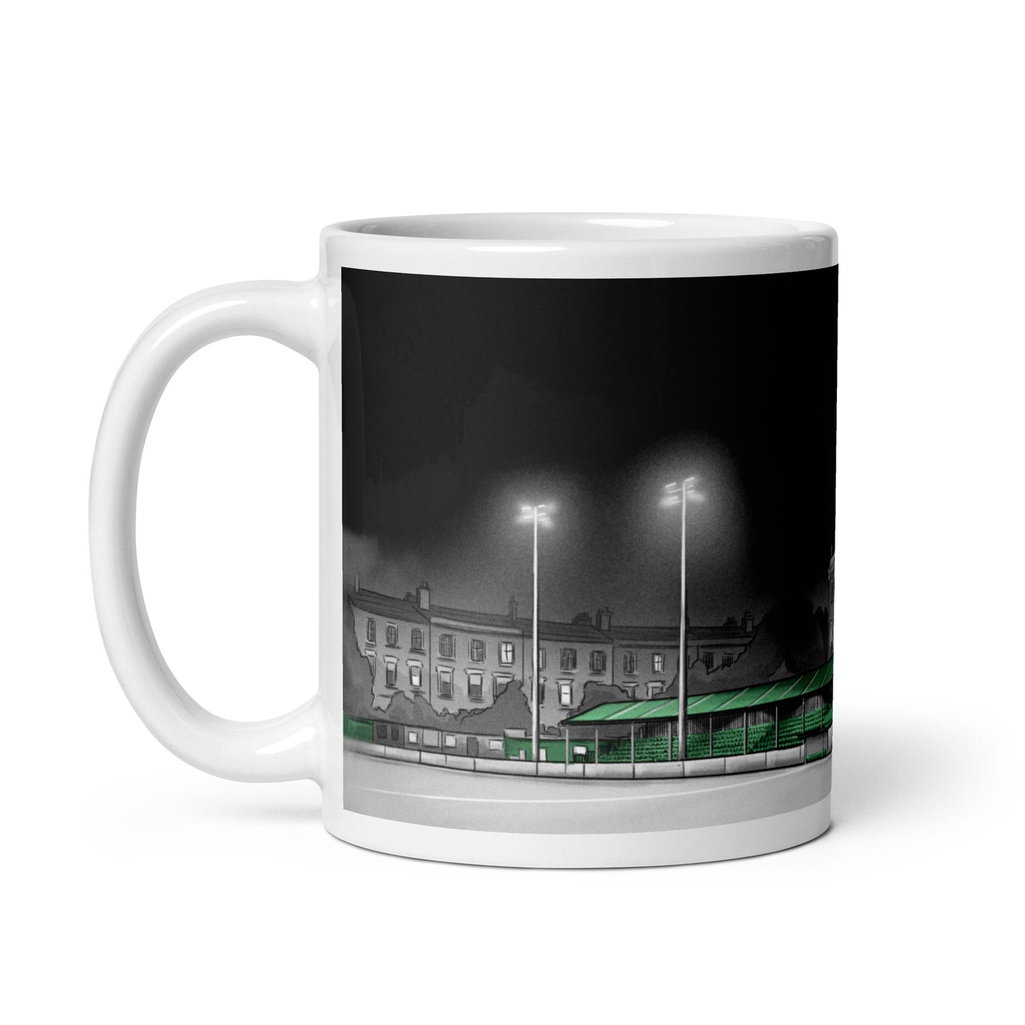 The Carlisle Grounds glossy mug