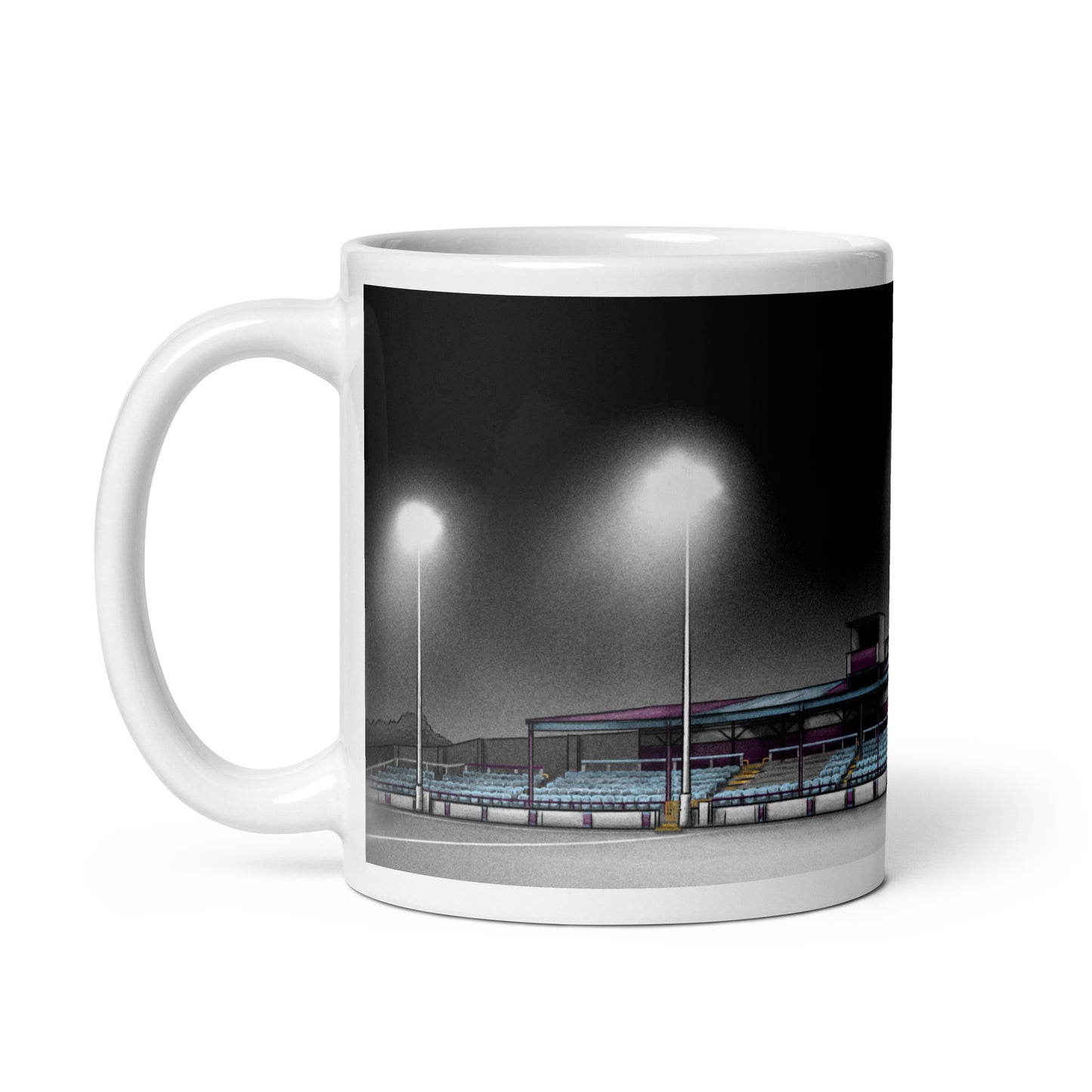 Weavers Park Drogheda United glossy mug