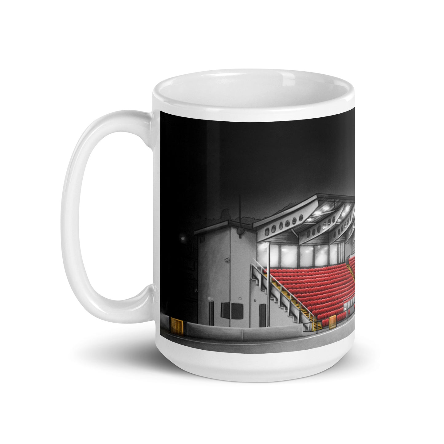 Ryan McBride Brandywell Stadium Derry City glossy mug